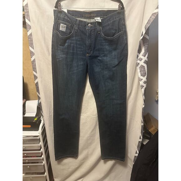 NWT Cinch Silver Label Slim Mid Rise Straight Leg Jeans Mens Size 34x34 - Picture 1 of 5